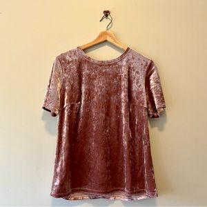Velour Matty M T Shirt